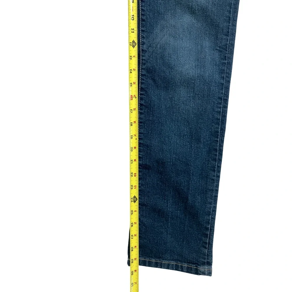 Lucky Brand Boys Classic Straight Stretch Jeans Dark Wash Blue Size 16 Denim